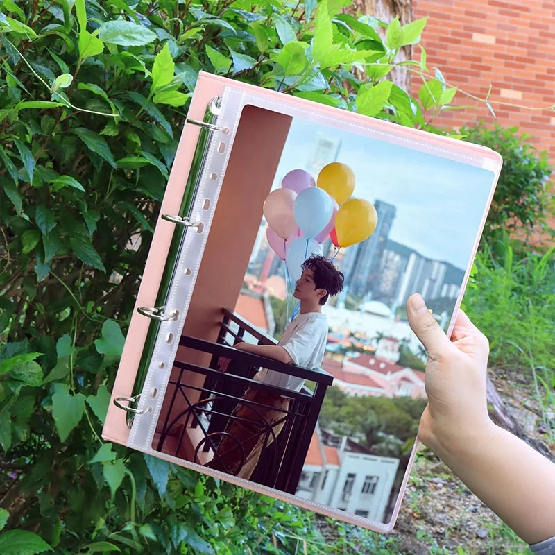 A4 Frosted Clear Protective Office Learning Test Paper Storage Folder Kit Document Sleeves Waterproof Folder Pp File Storage Bag