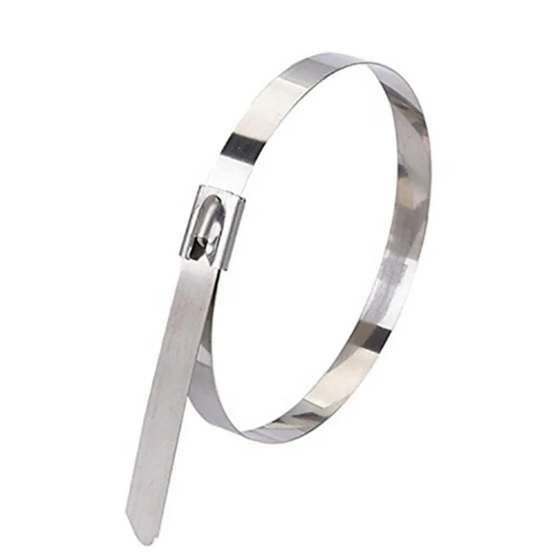 High Quality Ball Lock 304 / 312 Stainless Steel Cable Tie