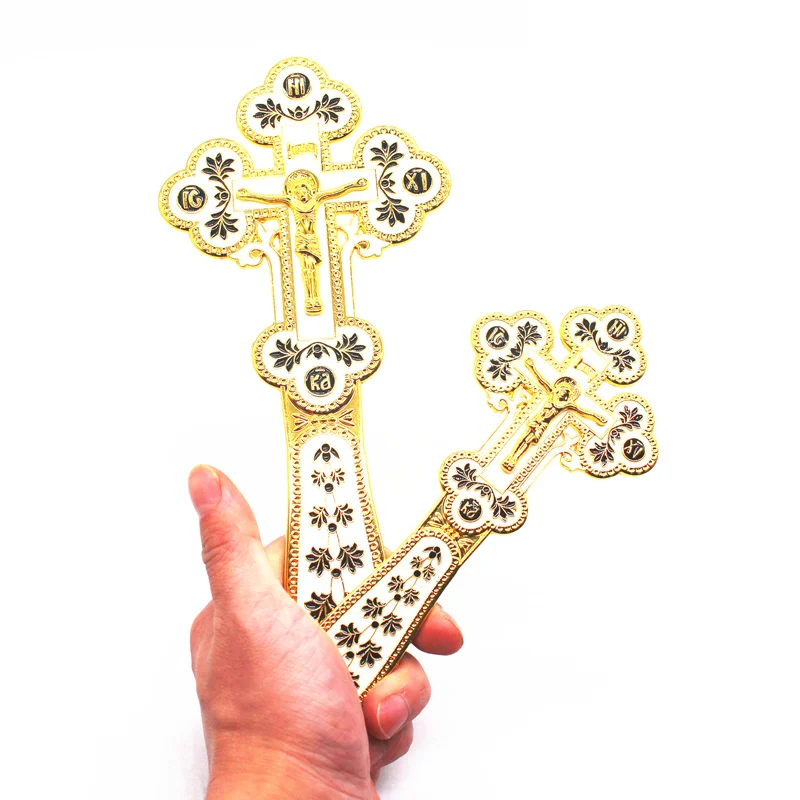 22.5*10cm+17X7.5cm Orthodox 4 Colors Wall cross,2 Sizes as an set