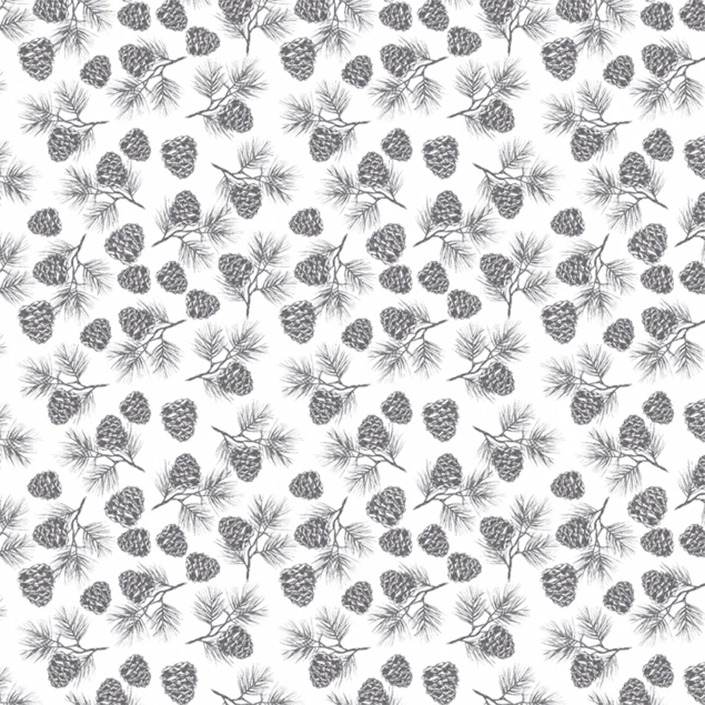 Nut-patterned Tablecloth for Christmas Banquets