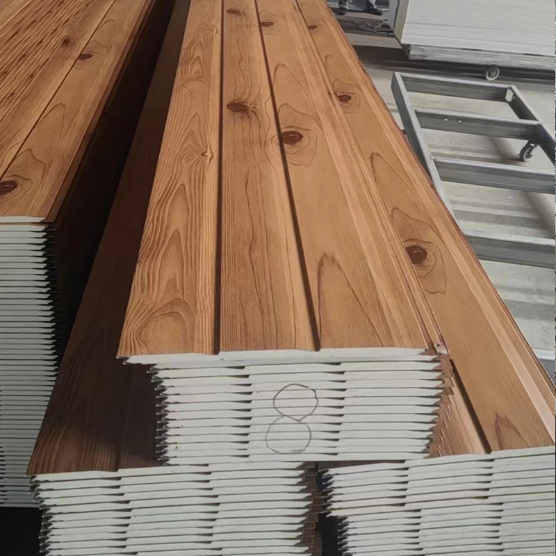 Polyurethane PU foam panel exterior decorative PU Sandwich Panel Price