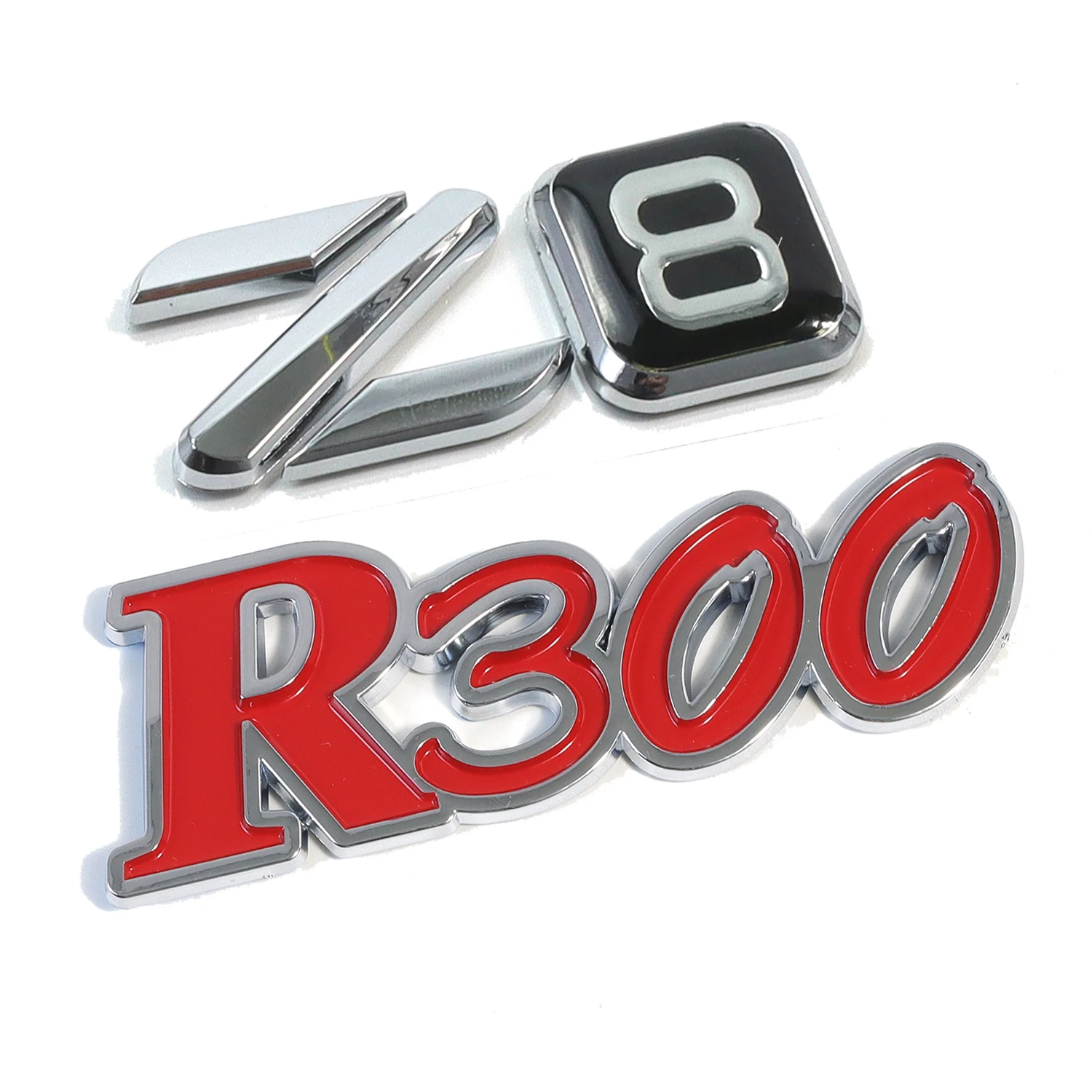 Simple Car Door 3D Car Stickers Abs Badge Hood Trunk Decoration Waterproof 2024 New Products stickers for cars