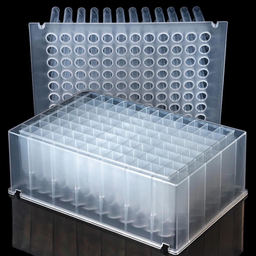 Lab Consumables Supplies V-shaped deep well plates 96 Deep Well Plate