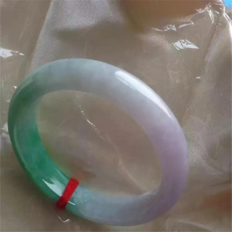 wholesale natural A grade ice piaohua natural jadeite bangle bracelet