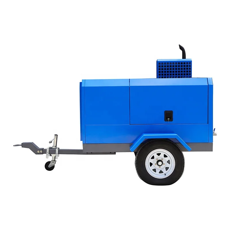 Drilling Rig Diesel Air Compressor Manufacturers Portable 15m3/min towable diesel Screw compressor