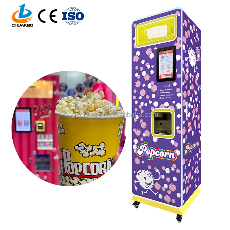 A variety of flavors fully automatic and convenient popcorn machine best rated popcorn machine