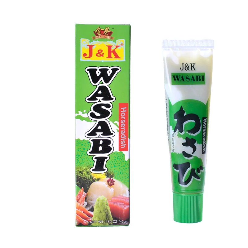 Japanese Wasabi Paste Sushi 43g Green Wasabi Paste In Tube