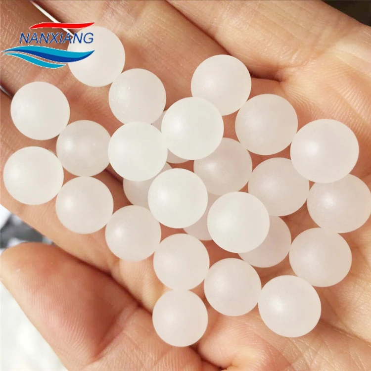 White Solid Delrin Acetal POM Plastics Balls  PP/PE/POM Plastic Ball