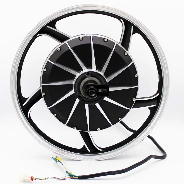 yuma motor 17 inch 1500W 72v high power cost price electric dc motor