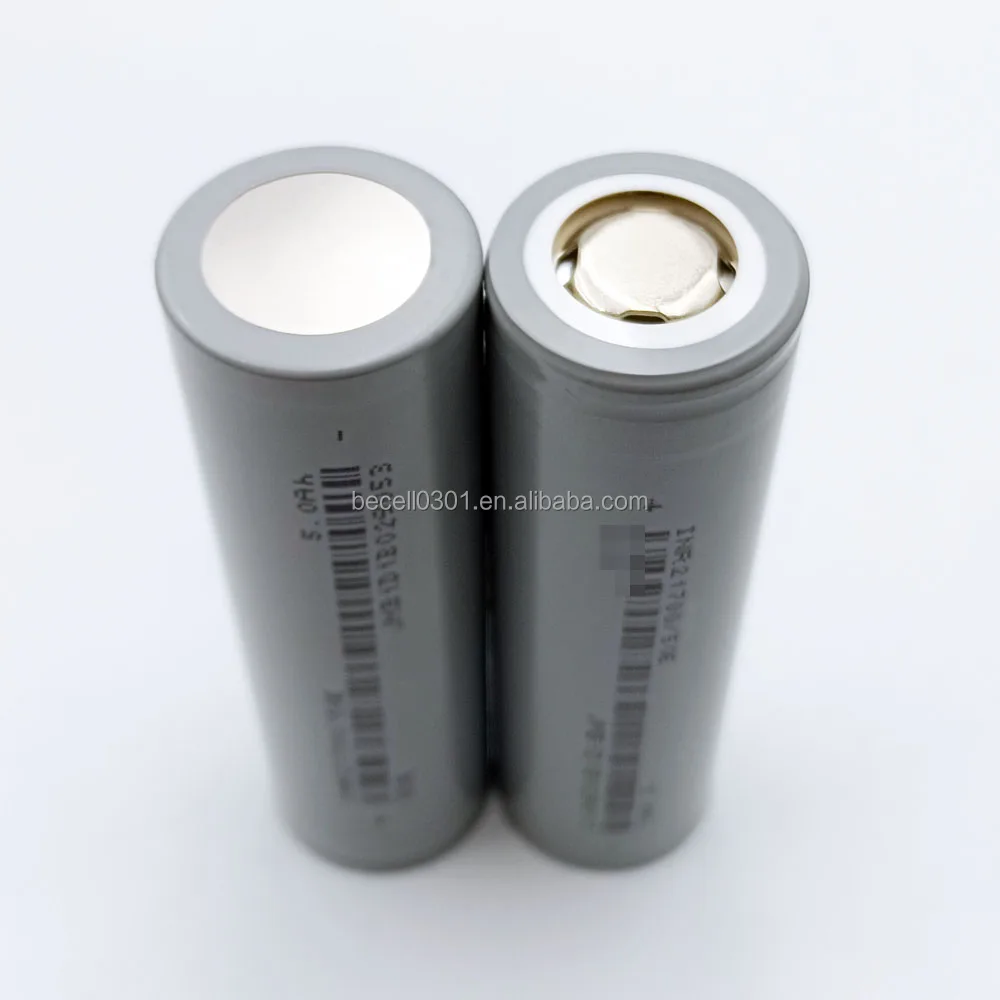 3C 21700 battery 3.7V 5000mAh lithium-ion battery rechargeable cylindrical battery for toy flashlight