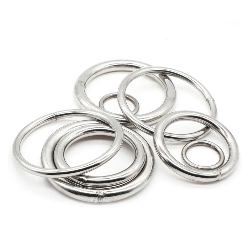 Bag buckle Metal stainless steel Round O Ring for bag accessories