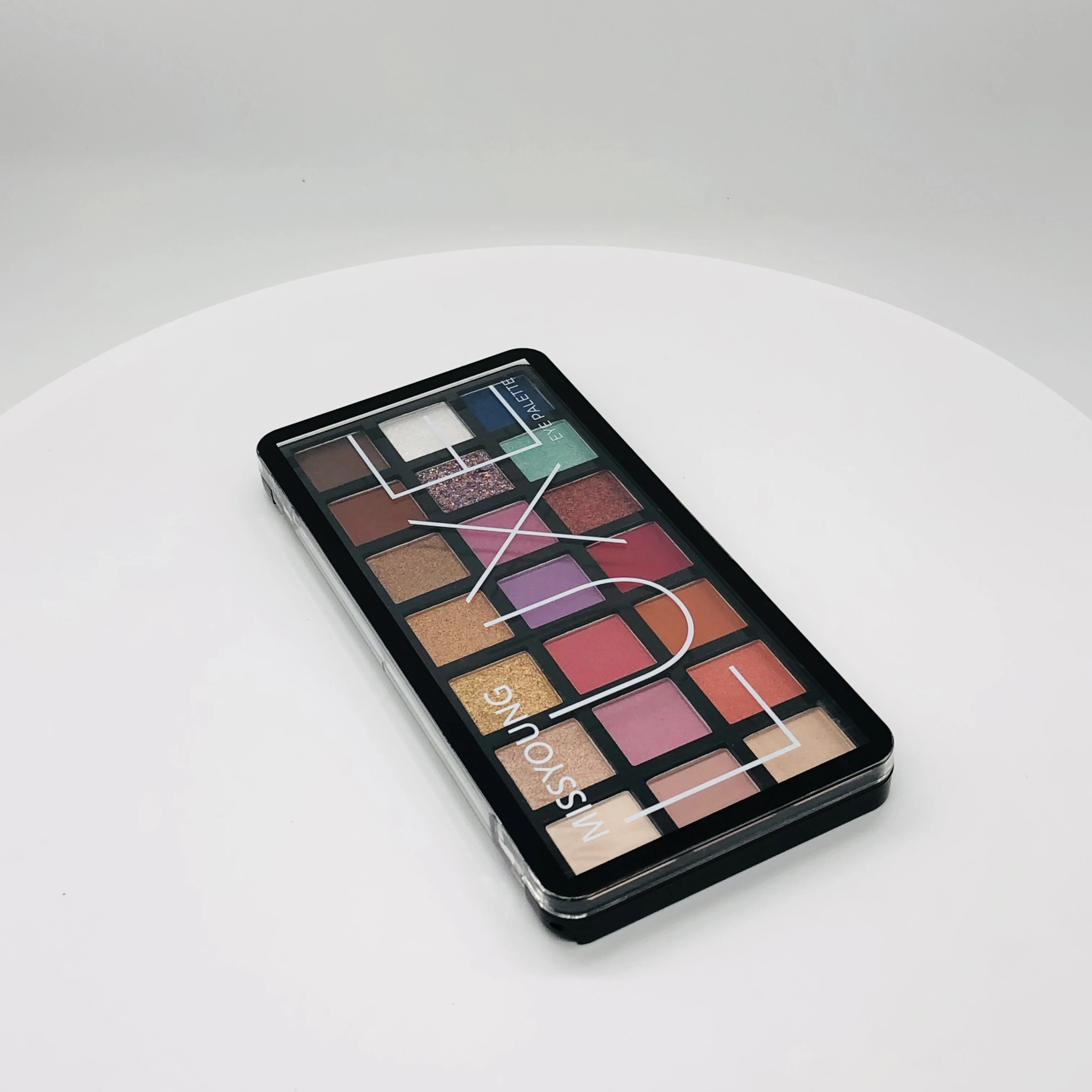 New High Quality Eyeshadow Palette Wholesale Private Label Cosmetics 21 Colors Glitter Eyeshadow