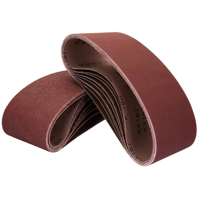 ALLWIN metal polishing abrasive belts 10pcs polish abrasive sanding belt
