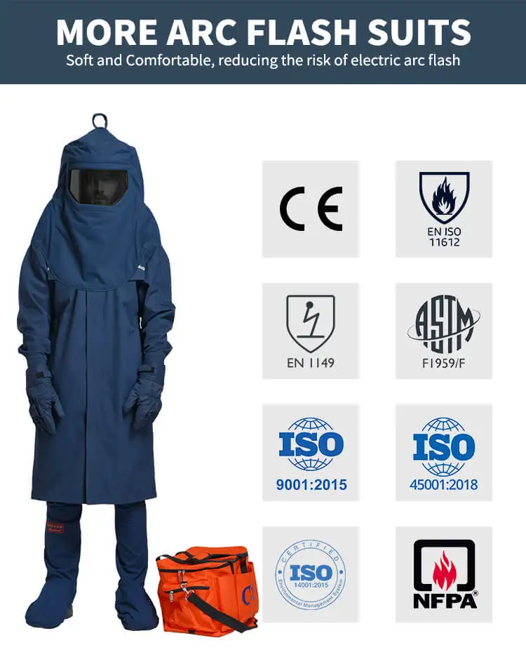 Arc Flash одежда электрические Ppe Ropa Protectora De Seguridad Лонгборда Arco Electrico Защитная