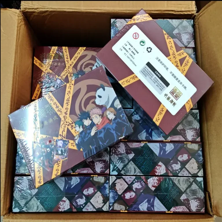 Kawou подлинные коллекционные карты Jujutsu Kaisen BP MR UR Satoru Gojo Itadori аниме TCG настольная карточка бустер коробка для детских игрушек подарок