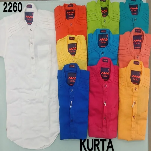 Best Quality New Pattern Pure Cotton Plain Boys Shirts