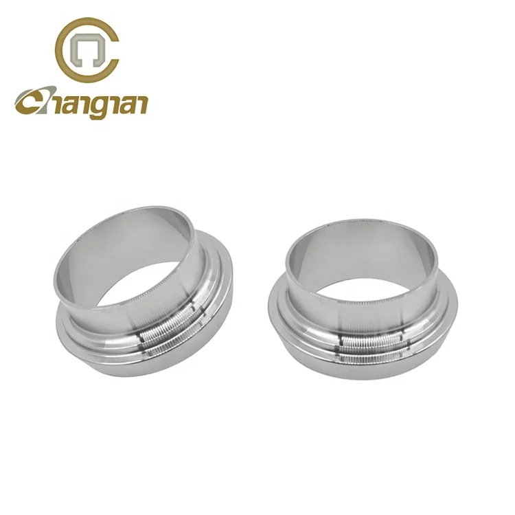 Sanitary stainless steel ss304 food industry butt weld liner for union