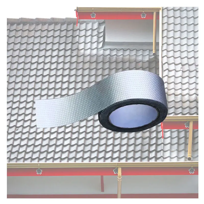 Butyl Rubber Afdichtingsmiddel Tape Klej Butylowy Self Adhesive Sealing Membrane Roof Waterproofing Sealed Asphalt Fabric