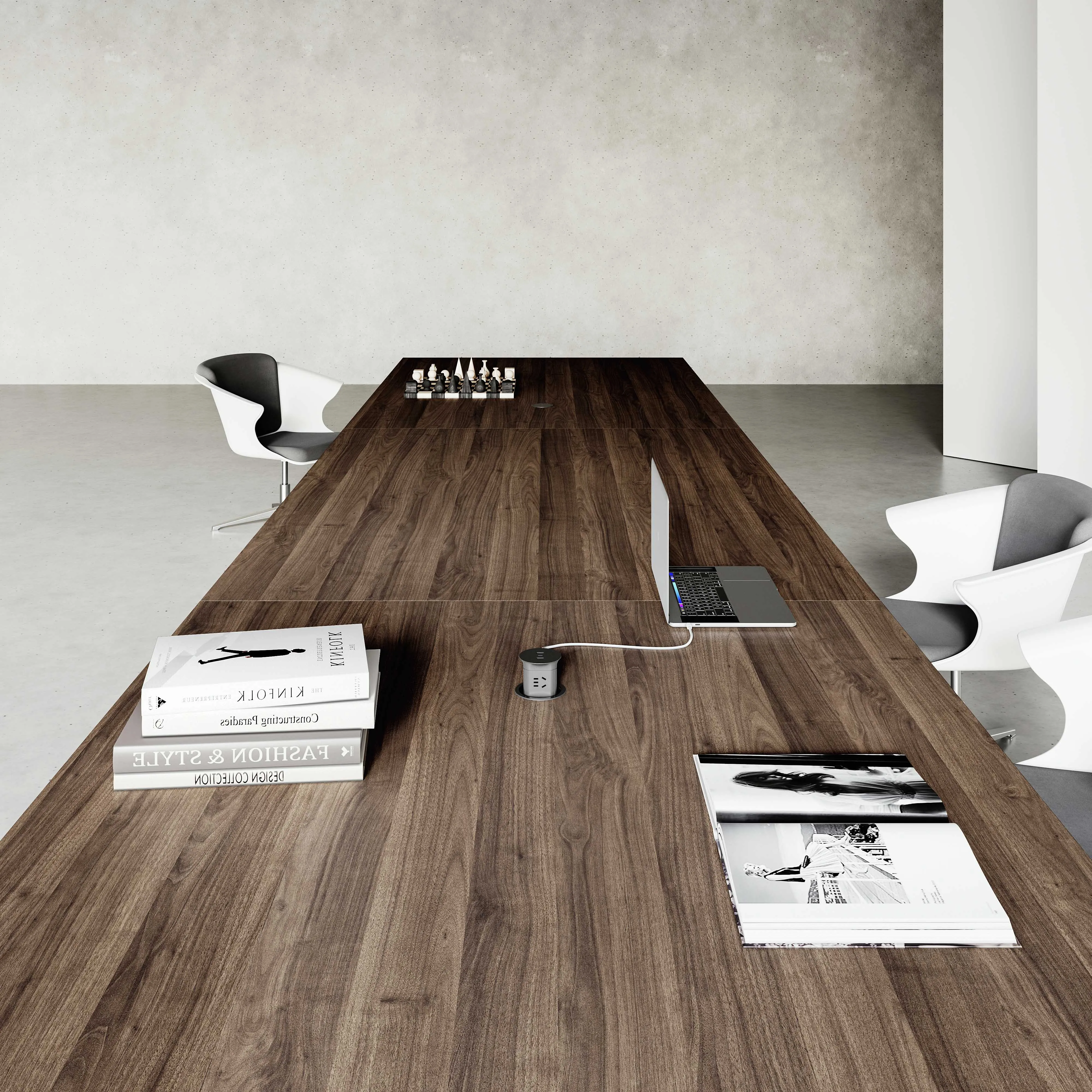 Greenfield  Furniture Office Timber Boardroom Table and Desk Meeting Boardroom Furniture GR-RS