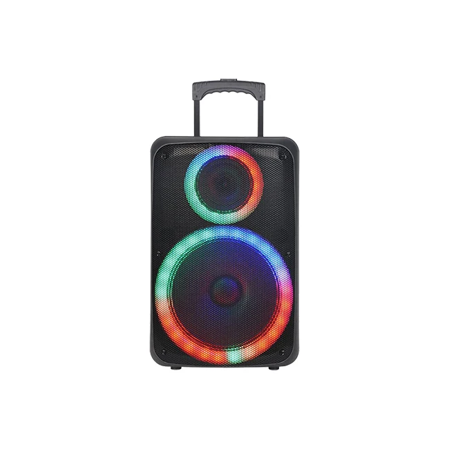 Chinese Manufacturer Cheap Price Stage Professional  Wireless Speaker Portable Trolley Speaker Audio System Sound