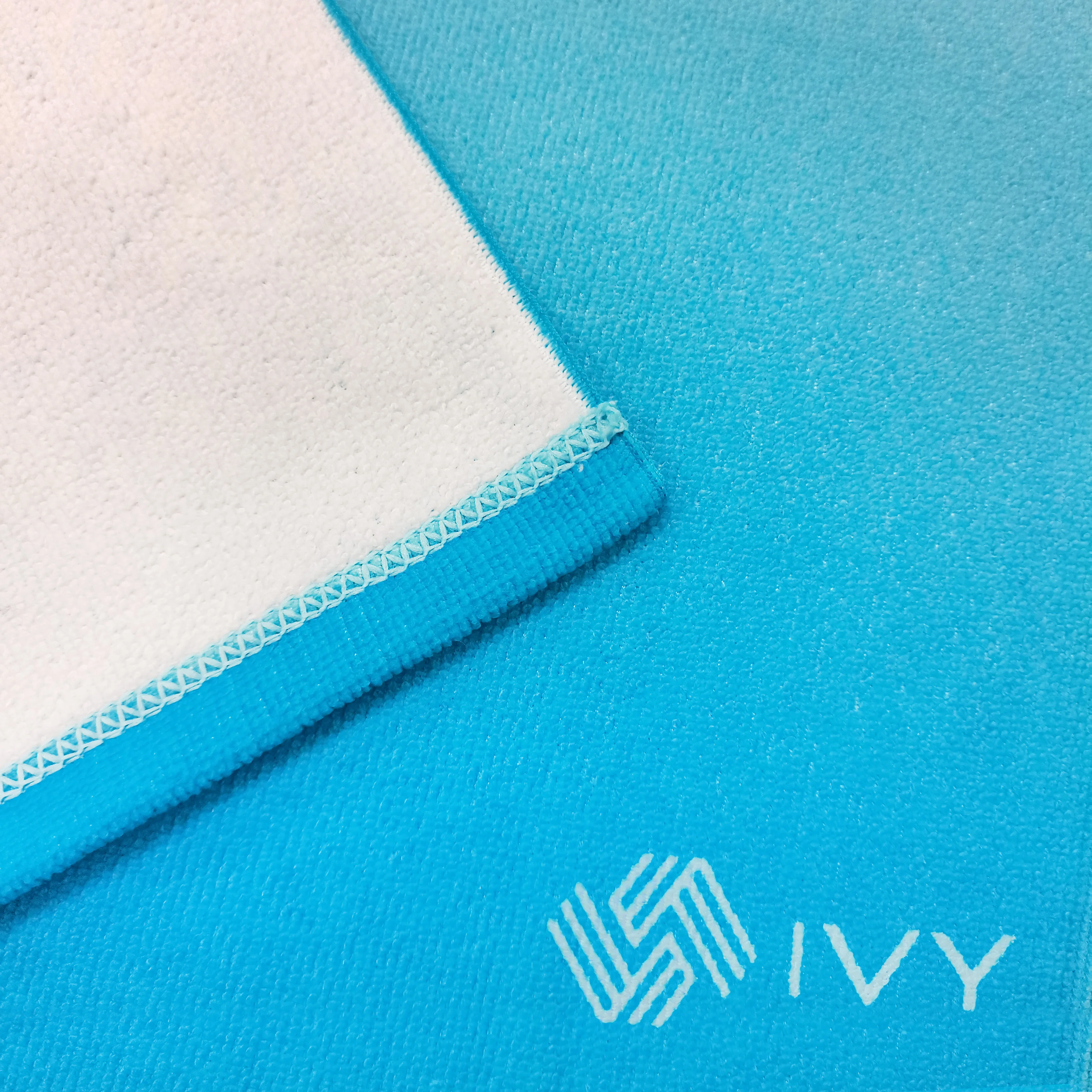 Wuxi Ivy Textile wholesale quick dry sand free Beach custom towel solid sublimation beach blank carton sand towel beach brand