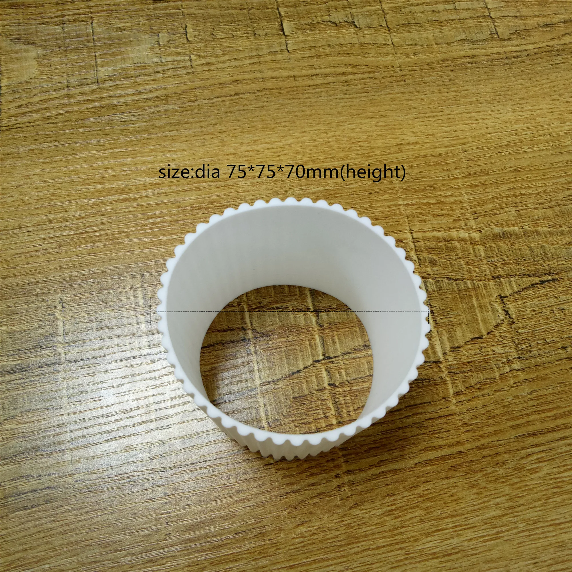 High Quality Silicone Bottle Ceramic Cup Sleeve for Plastic Cups Silicone Glass Cup Band