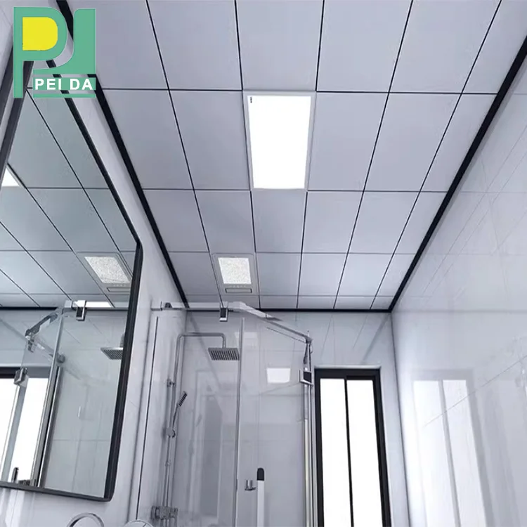 Square Acoustic Suspended Aluminum Ceiling For Room