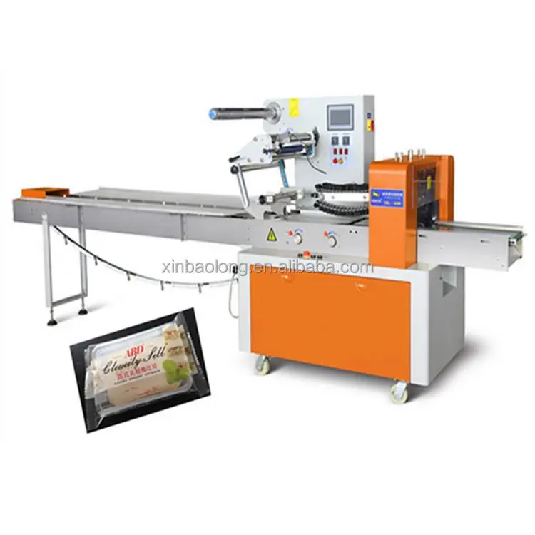 WHOLESALE Three servo Sandwich/bread Horizontal packing machine of XBL-500S