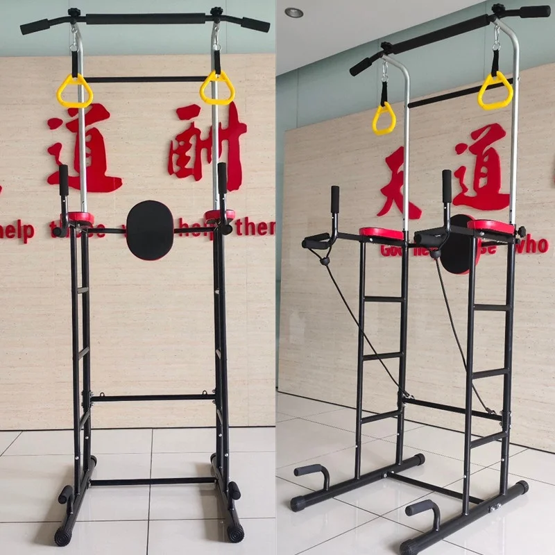 Factory Direct Sale home gym multifunctional dip station pull up bar power tower pull up bar station