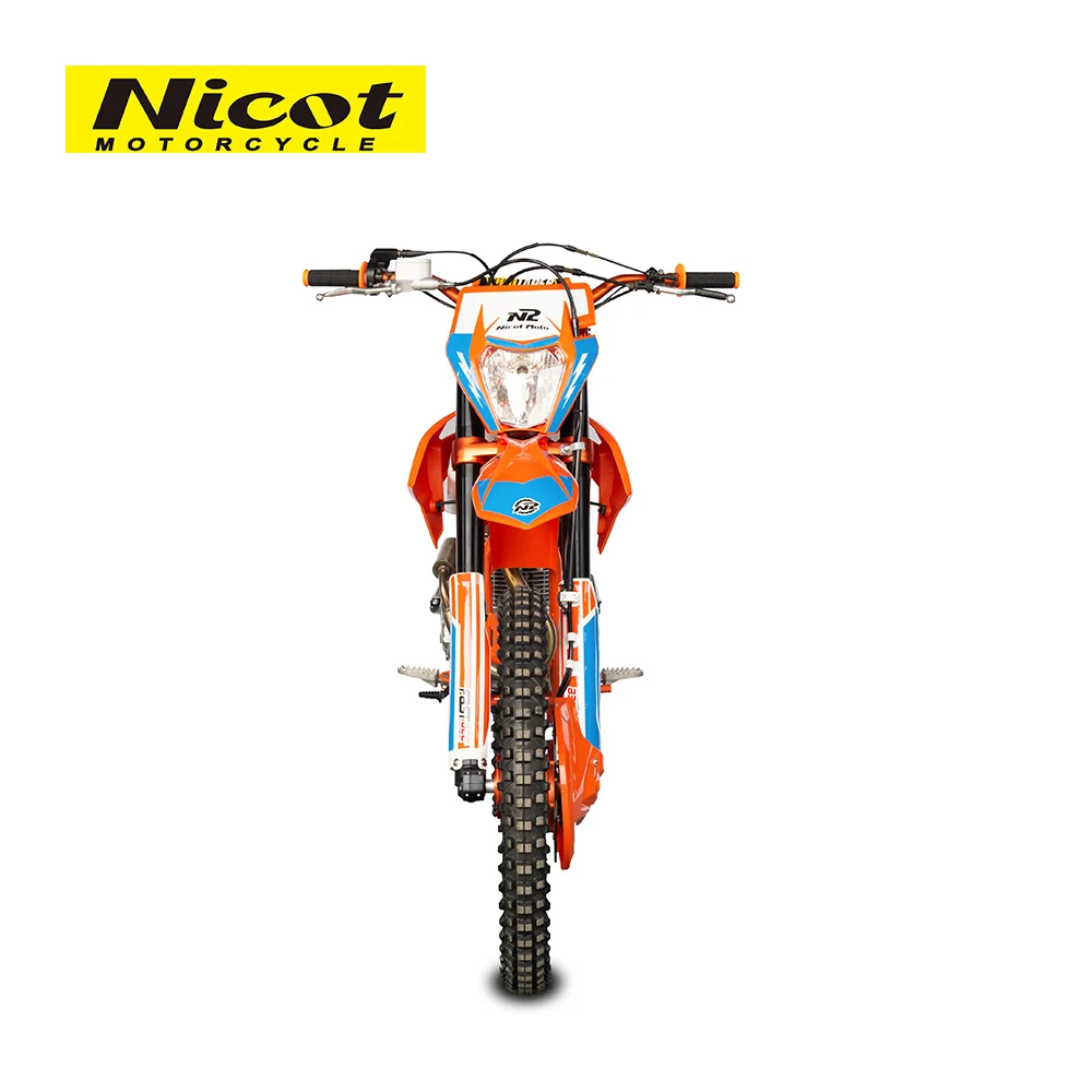 Nicot 2022 New Decal 250cc Off-road Motorcycle 4-Stroke Dirt Bike Adult Gasoline Motorcycle For KTM 85 Style