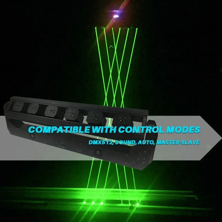 
Best Selling Disco Party Lights 6 Moving Head Beam Bar Laser Light For Dj 