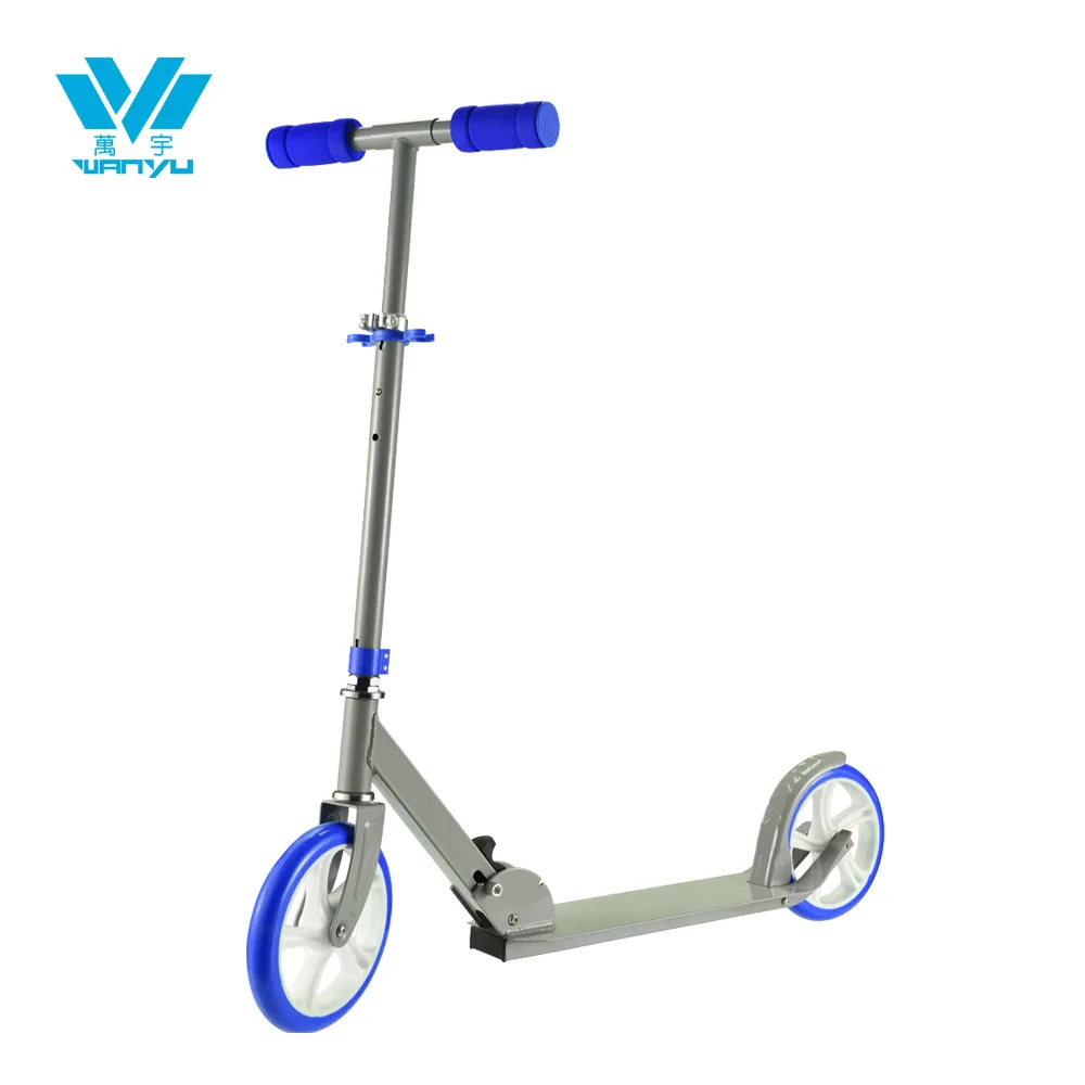 wholesale kids toy gift  china fast foot 200mm wheel foldable stunt scooter