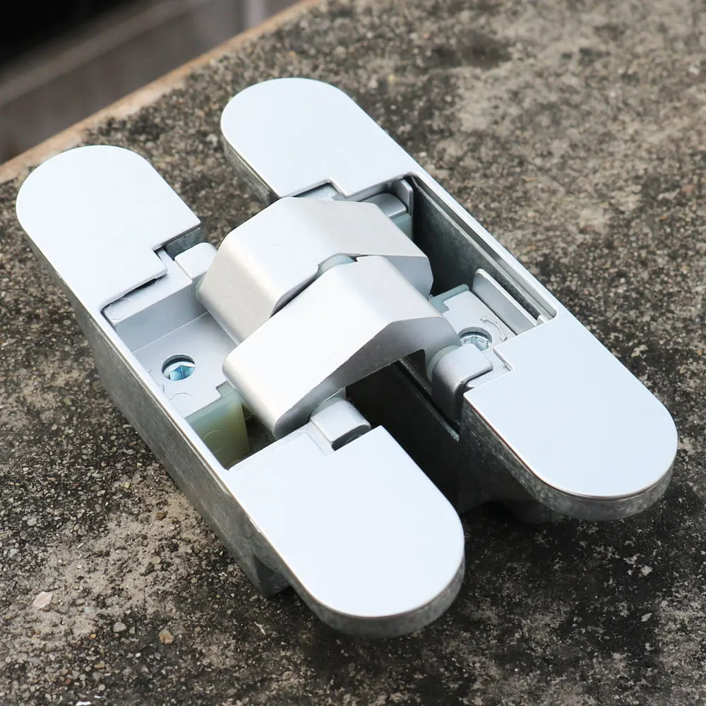 satin nickel heavy duty door hinges 3d adjustable concealed hinge italian