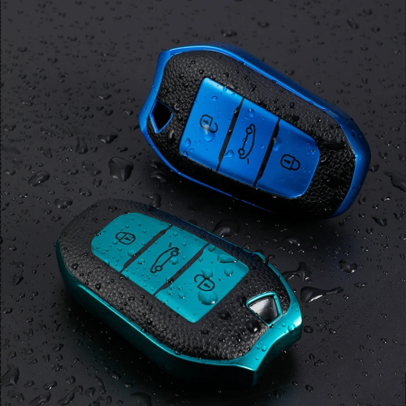 Подходит для Dongfeng Peugeot keycase 4008 логотип 3008 Новый 5008 408 308 508 автомобильный брелок