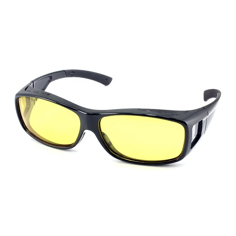 
2021 best oem polarized fishing sunglasses anti glare fit over glasses, Yellow TAC lens night vision goggles 