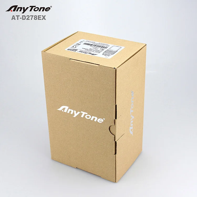 2023 Anytone DMR Radio 400-480MHZ Explosion-proof AT-D278EX WalkieTalkie UHF Interphone Handheld Walkie Talkie