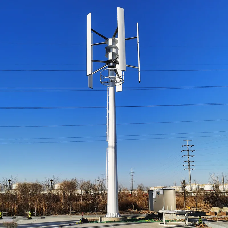 2KW 3KW 5KW 10KW 20KW 30KW 50KW 220V 380V Renewable Energy System PMG Generators Vertical Axis Wind Turbine Generator