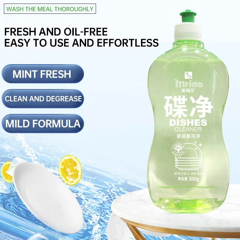 Brand Wholesale Powerful Cleaner Kitchen Detergent Chemicals For Home Bottle Packing Bulk DishWashing Liquid