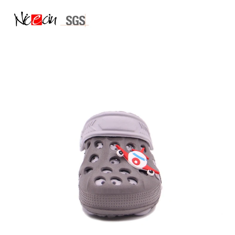Nicecin, новый стиль, сабо, летние сандалии для мальчиков с украшением самолета