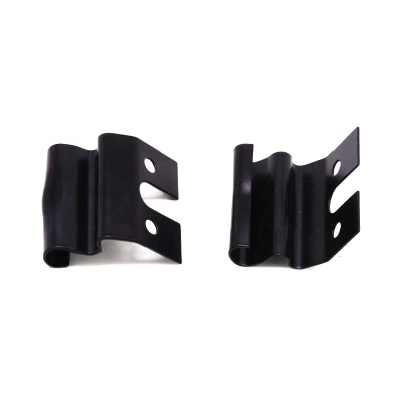 Stainless Steel Plate Standing Clamp Metal Siding Clip Sheet Metal Stamping Sheet Metal Fabrication Product with Black Coating