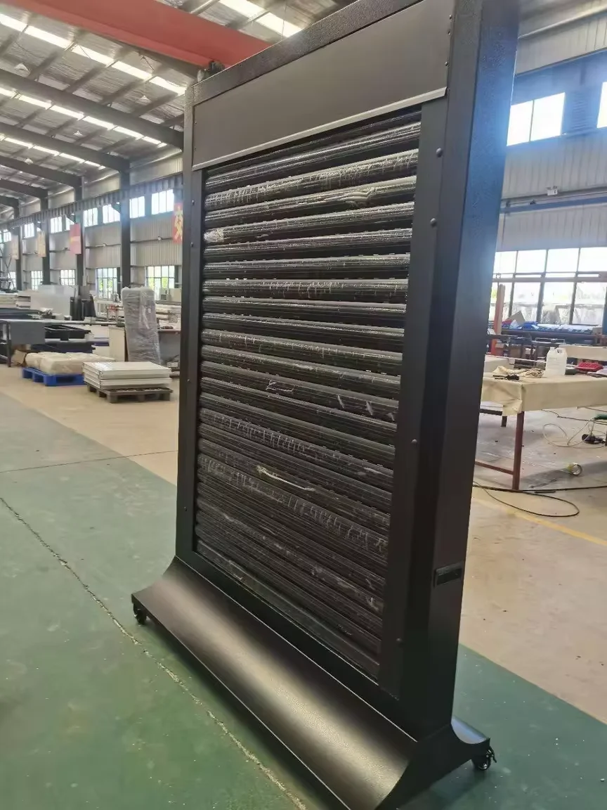 TOMA CE AS2047 ISO9001 Modern Industrial Galvanized Steel Aluminum Roller Shutter Door Warehouse Factory Automatic Glass Door