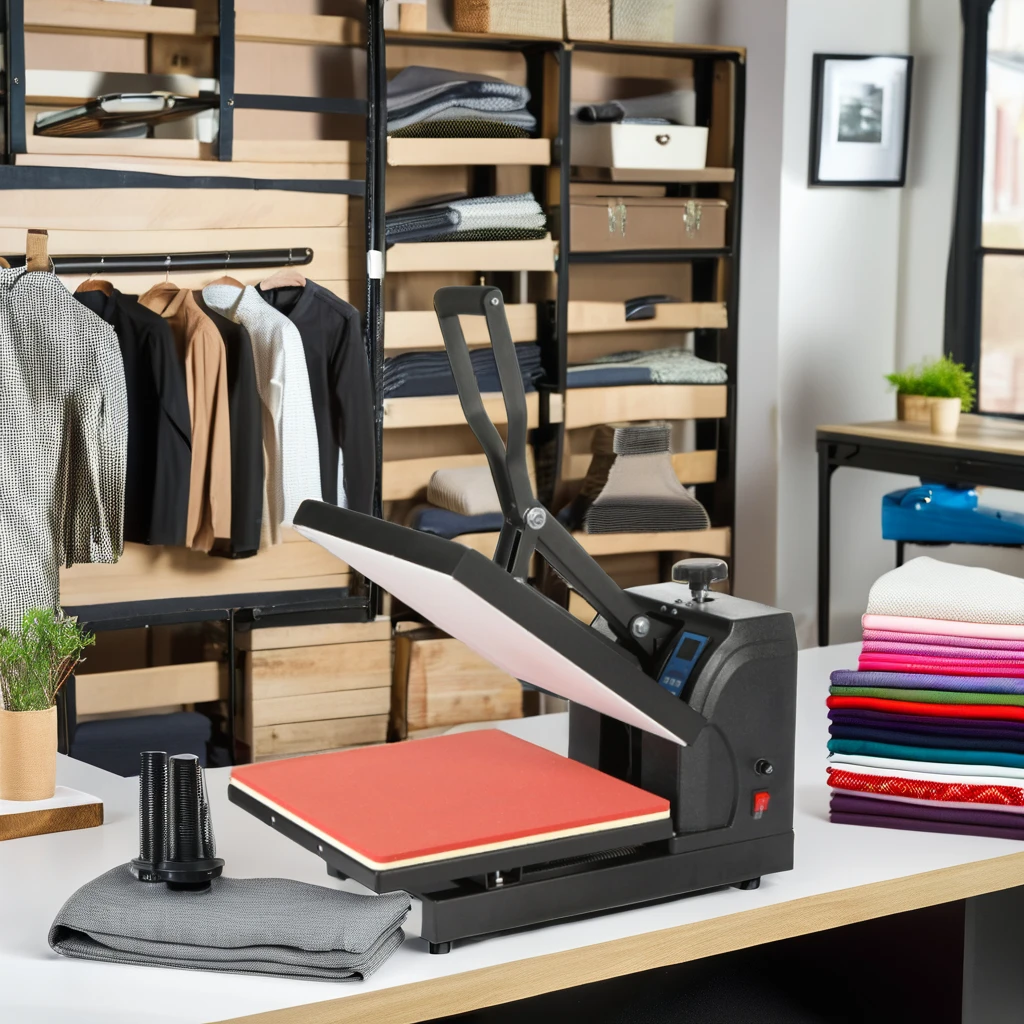 Erasmart Smart Auto Heat Press Machine for T Shirts Machine Professional Heat Press for Sublimation Vinyl Heat Transfer Projects