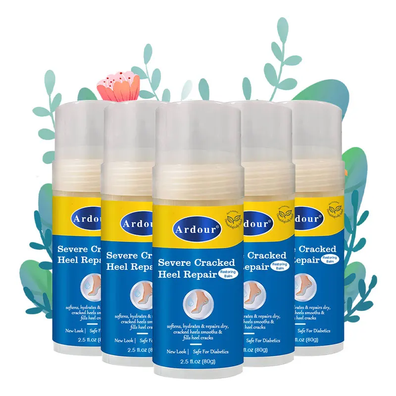 Oem FOOT CREAM with 25% Urea for Dry Cracked Feet Heals and Moisturizes for Healthy Feet Cracked Heel Repair Restoring Balm