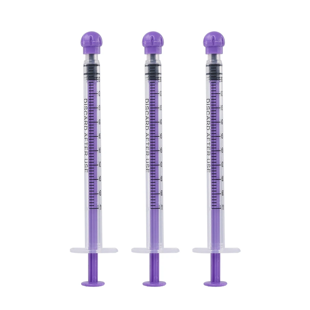 1ml 3ml 5ml 10ml Disposable Light resistance Feeding Syringe Feeder Plastic Syringe Drug Liquid Food Oral Syringes