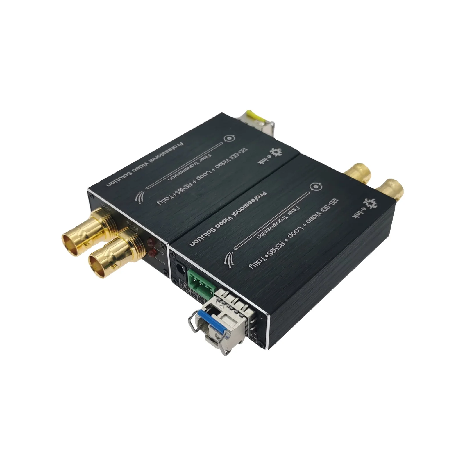 12G SDI волоконный преобразователь с Tally и RS485 12G SDI волоконный расширитель видео-передатчик приемник