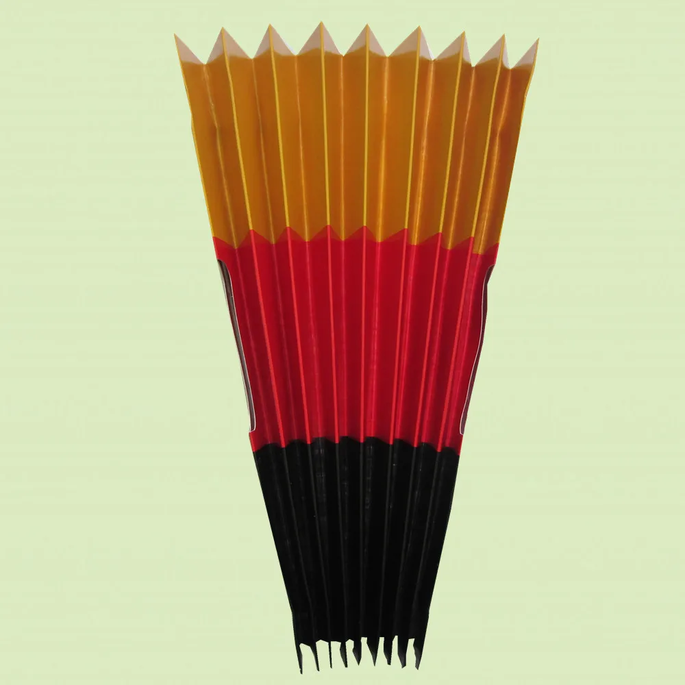 2023 Hot seller  paper foldable  Hand fan clappers banner for sports fans