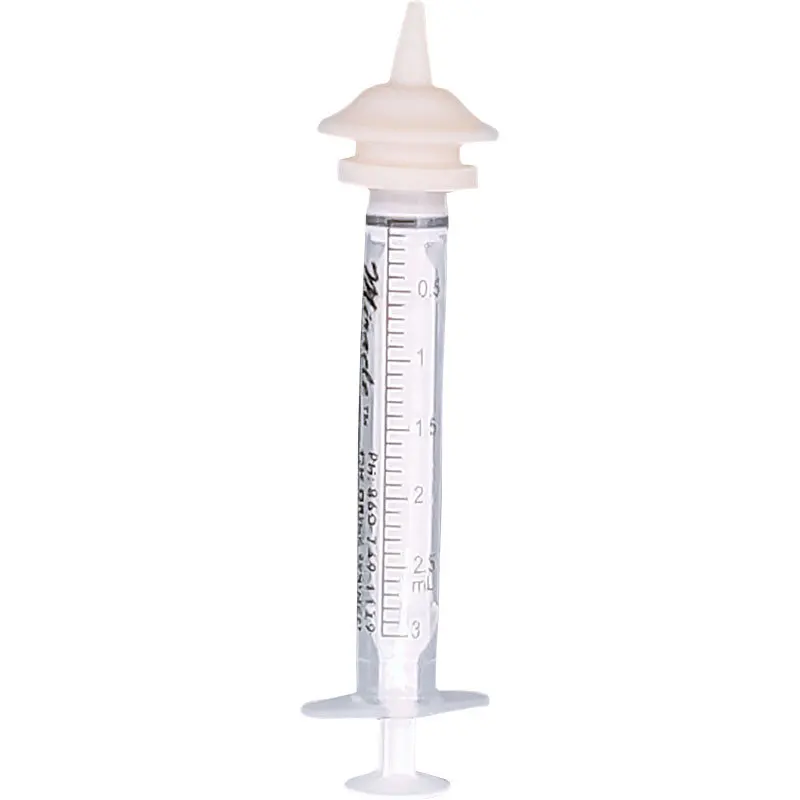 Hot Sale Cat Dog Animals Wildlife puppy kitten milk feeder nipple medicine feeder silicone syringe for dog nipple