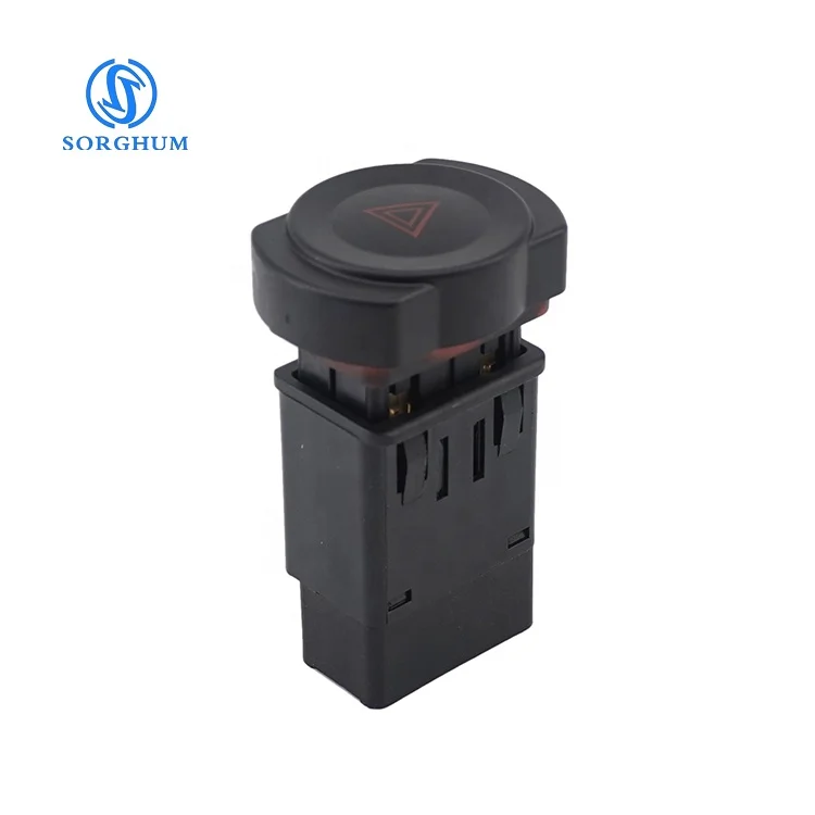 Sorghum 8200602232 2591000QOC Car Hazard Warning Light Switch For Dacia Duster Sandero 2008 2015 For Renault Aprio 2007 2010