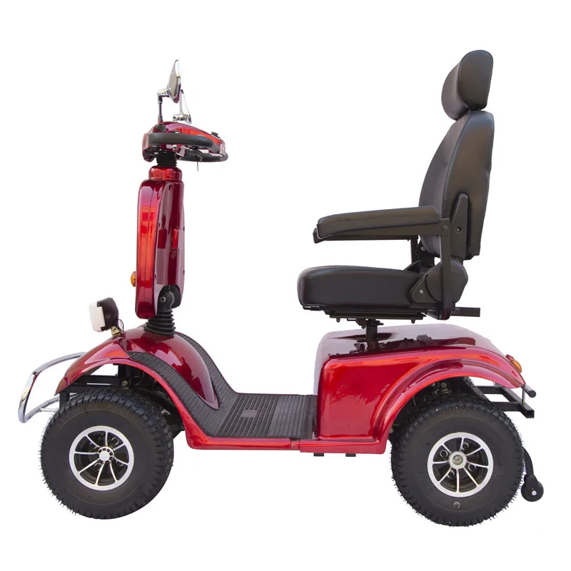 Одиночное сиденье 800 Вт 4 колеса электрический скутер для людей с ограниченными возможностями и пожилых горячая распродажа