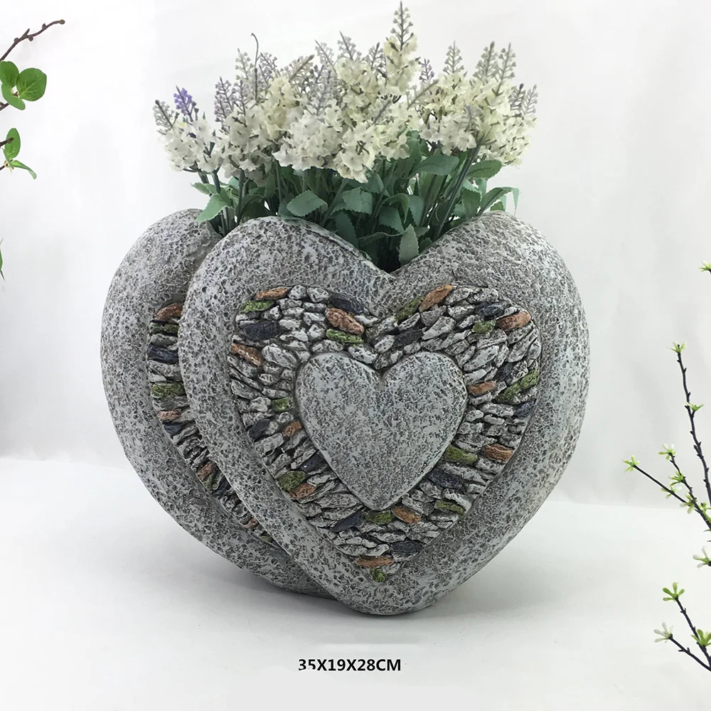 Outdoor Planters Modern Decorative Lion Head Planter